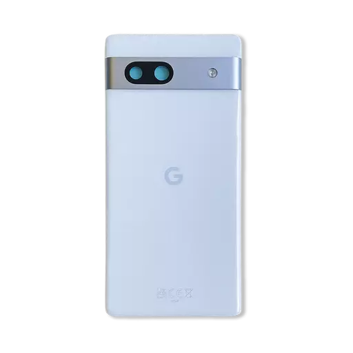 Back Cover w/ Camera Lens (Service Pack) (Sea) - For Google Pixel 7a (GWKK3, GHL1X, G0DZQ, G82U8)