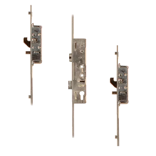 LOCKMASTER Lever Operated Latch & Deadbolt Twin Spindle - 2 Hook 2 Anti-Lift 4 Roller