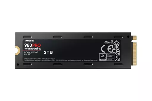 Samsung 980 Pro 2 TB M.2 PCI Express 4.0 NVMe V-NAND MLC