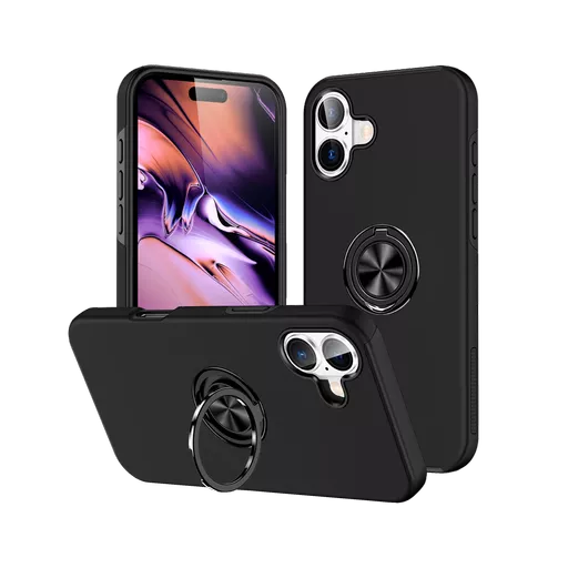 Ring Armour for iPhone 16 - Black