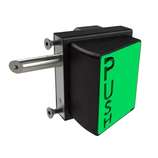 GATEMASTER SBQEDGL Bolt On Digital Exit Pushpad