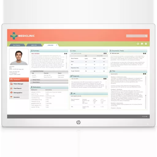 HP Healthcare Edition HC241 computer monitor 61 cm (24