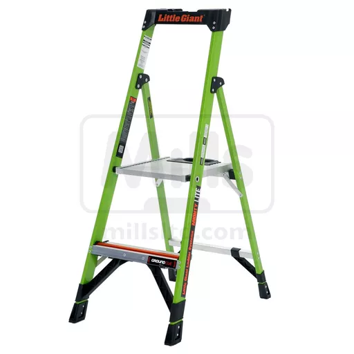 Little Giant MightyLite Fibreglass Platform Step Ladder