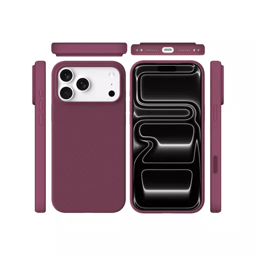 ProMag Woven with AI Button for iPhone 18 Pro Max & iPhone 17 Pro Max - Burgundy