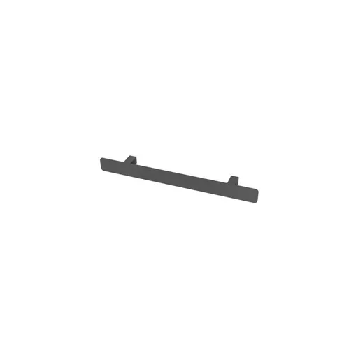 Universal Flat Style Towel Hanger 470mm Matt Anthracite