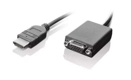 Lenovo HDMI / VGA 0.20 m Black