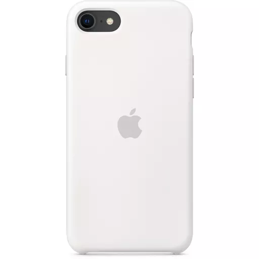 Apple iPhone SE Silicone Case - White