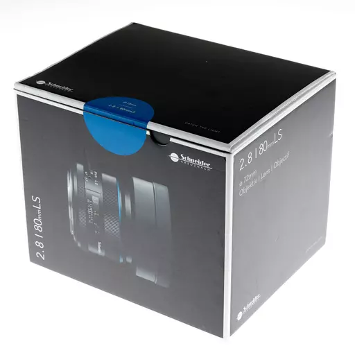 Used Phase One Schneider f2.8/80mm Blue Ring LS Lens with Hood