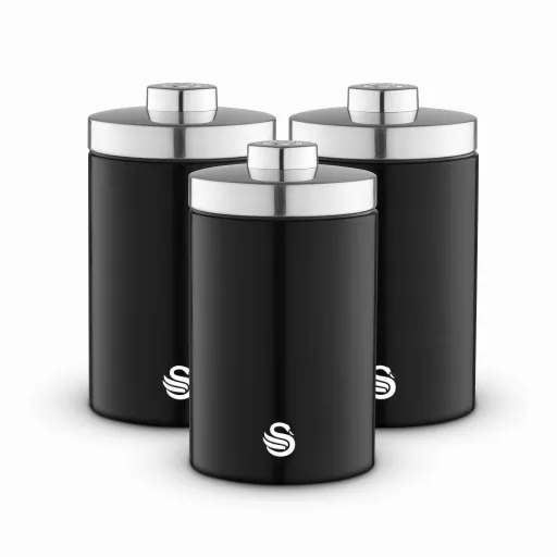 Townhouse Set of 3 Canisters