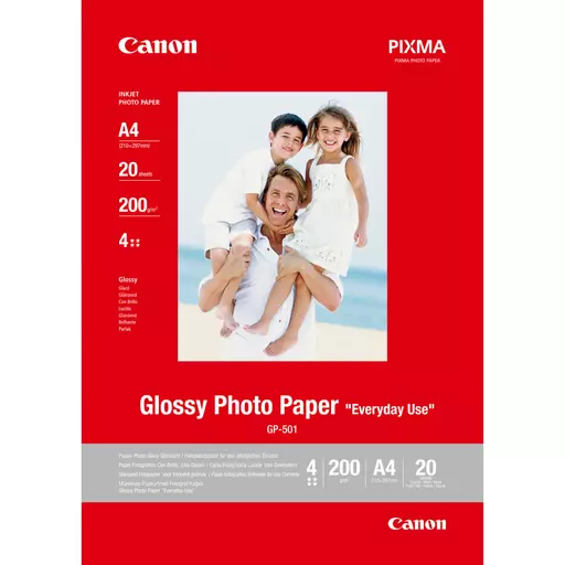 Canon GP-501 Glossy Photo Paper A4 - 20 Sheets