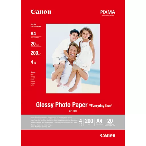 Canon GP-501 Glossy Photo Paper A4 - 20 Sheets