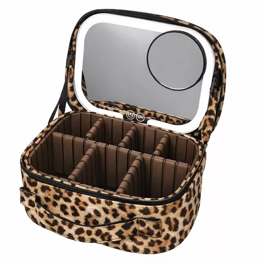 Cosmetic Case with LED Mirror