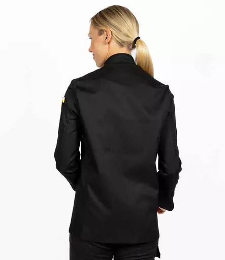 Dennys Long Sleeve Press Stud Chef's Jacket