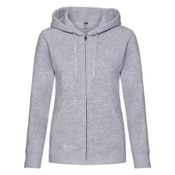 Ladies' Premium Hooded Sweat Jacket