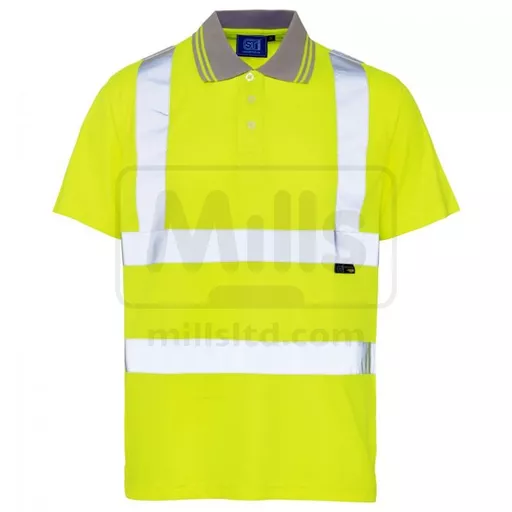 Hi Vis Polo Shirt - Yellow