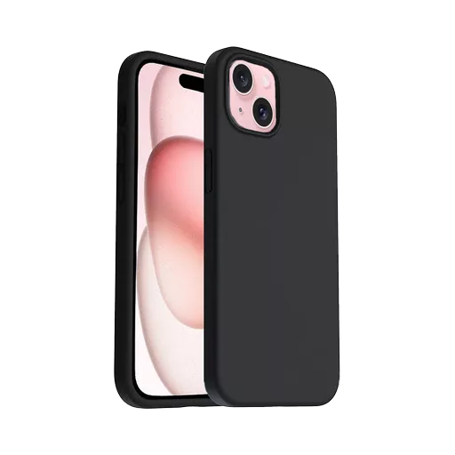 Silicone for iPhone 15 - Black