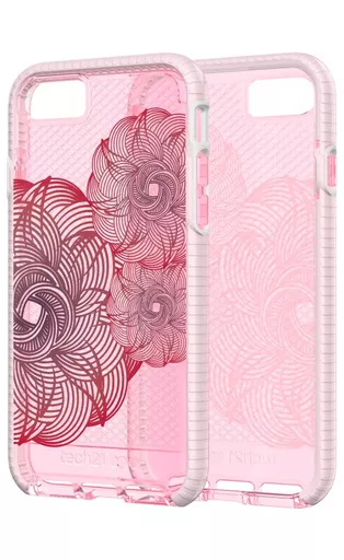 Tech21 Evo Check Evoke Edition mobile phone case 11.9 cm (4.7") Cover Pink, Red