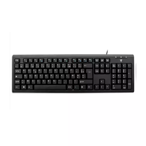 V7 USB/PS2 Wired Keyboard – FR