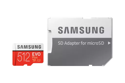 Samsung Evo Plus 512 GB MicroSDXC UHS-I Class 10