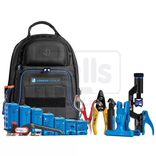 Jonard TK-107B Backpack Fibre Optic Mid Span Slit & Ring Tool Kit (1.2 mm-18.2 mm)