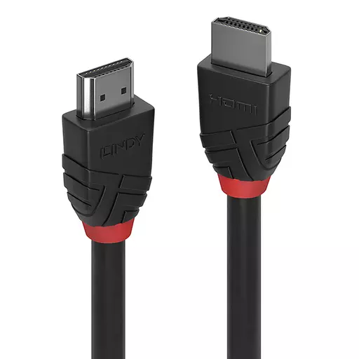 Lindy 5m High Speed HDMI Cable, Black Line