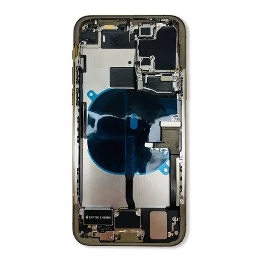 Back Housing With Internal Parts (RECLAIMED) (Grade A) (Gold) (No CE Mark) - For iPhone 11 Pro