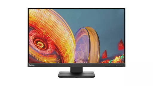 Lenovo ThinkVision E24q-20 60.5 cm (23.8") 2560 x 1440 pixels Quad HD LED Black