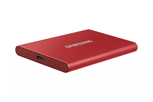 Samsung Portable SSD T7 500 GB Red