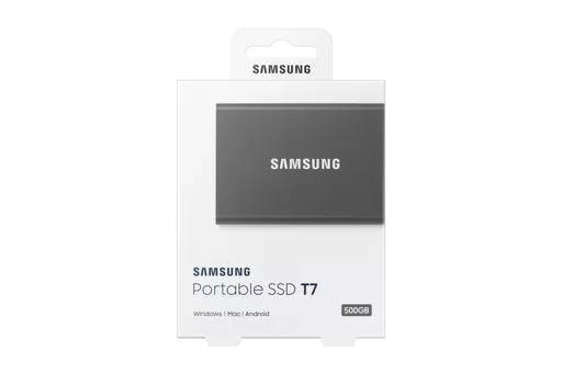 Samsung Portable SSD T7 500 GB Grey