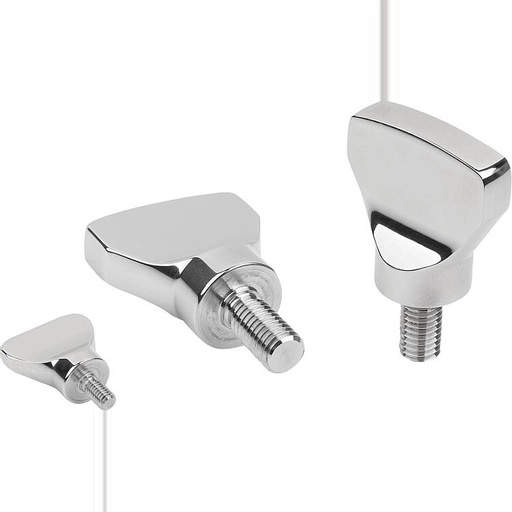 K1313 - Hygienic 316 Stainless Steel Wing Screw Thread Size M4-M10