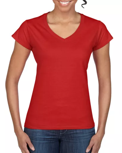 Softstyle® Ladies' V-Neck T-Shirt