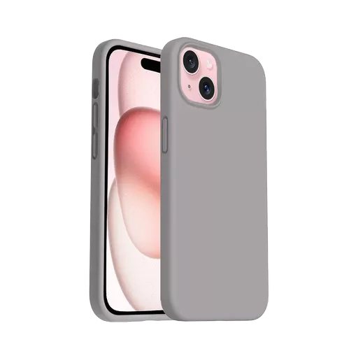 Silicone for iPhone 15 - Storm Grey