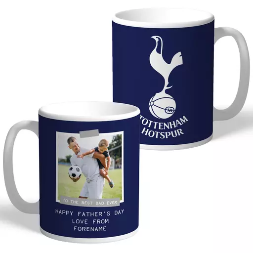 Tottenham Hotspur Best Dad Ever Photo Upload Mug