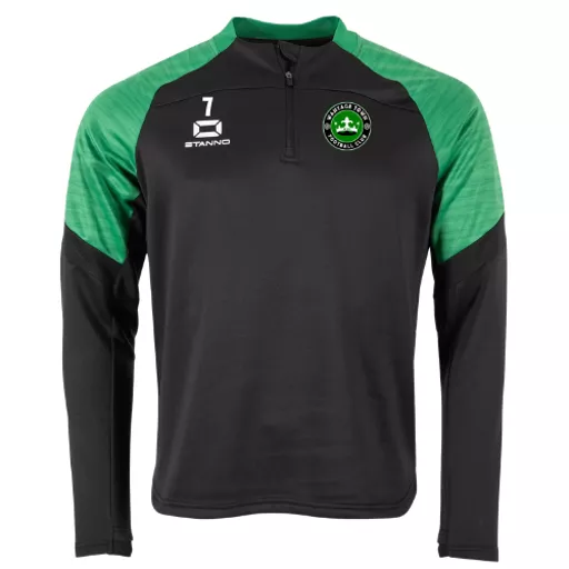 WantageTownFootballClub_BoltQuarterZip_BlackGreen_Number_Front.png