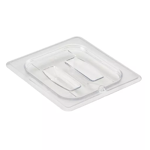 1/6 CLEAR COVER WITH HANDLE POLYCARBONATE