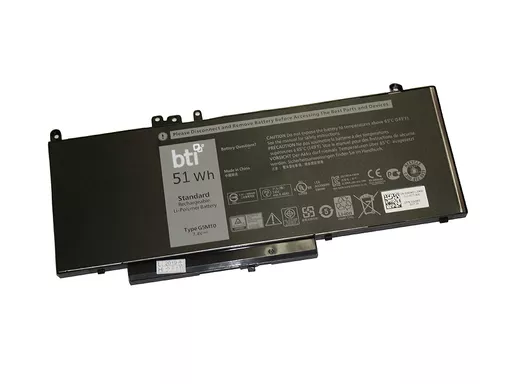 Origin Storage Replacement Battery for Latitude E5450 E5550 replacing OEM part numbers G5M10 0G5M10 8V5GX VMKXM PF59Y 451-BBLK 451-BBLN // 7.4V 6460mAh 51Whr