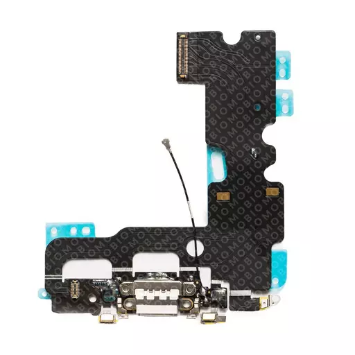Charging Port Flex Cable (White) (CERTIFIED - Aftermarket) - For iPhone 7