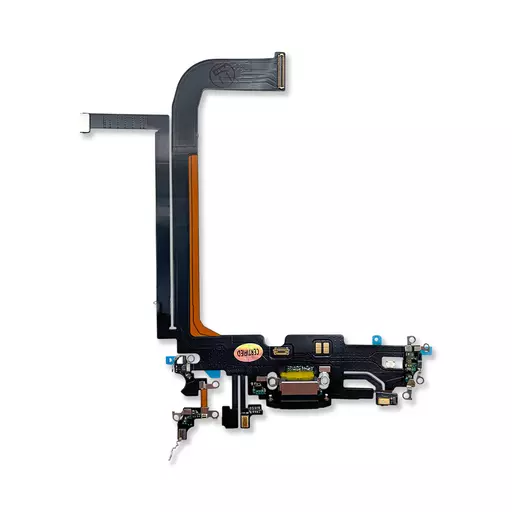 Charging Port Flex Cable (Graphite) (CERTIFIED - Aftermarket) - For iPhone 13 Pro Max