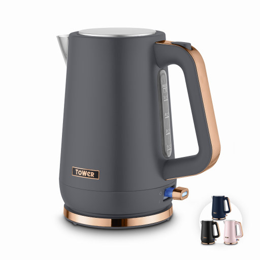 Tower Cavaletto 1.7 Litre Jug Kettle Grey