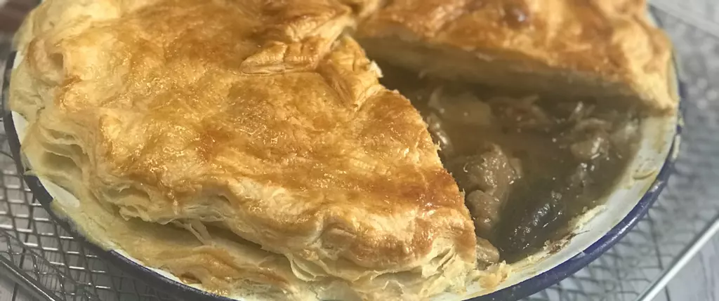 Beef and Wild Mushroom Pie 