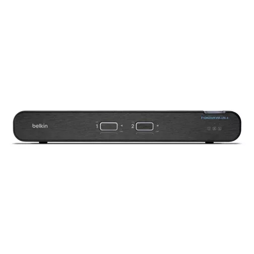 Belkin Universal 2nd Gen Secure KVM switch Rack mounting Black