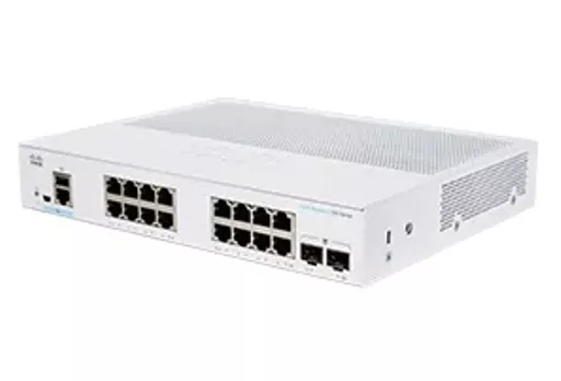 Cisco CBS250-16T-2G Managed L2/L3 Gigabit Ethernet (10/100/1000) Silver
