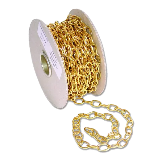 ENGLISH CHAIN 331 Brass Oval Chain