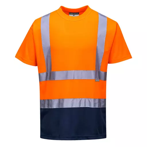 Hi-Vis Contrast T-Shirt S/S