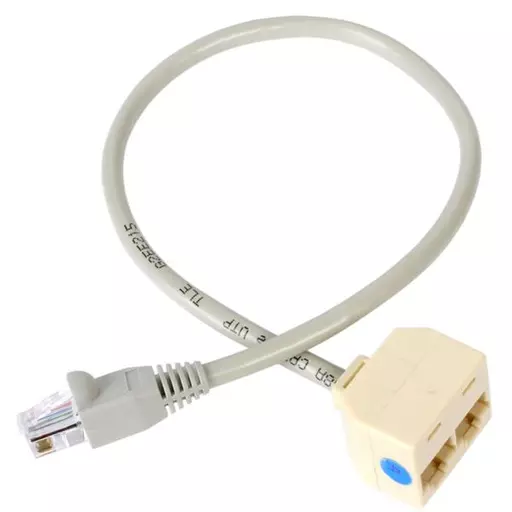 StarTech.com 2-to-1 RJ45 Splitter Cable Adapter - F/M