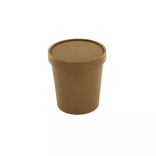 16oz Soup Container + Lid Kraft