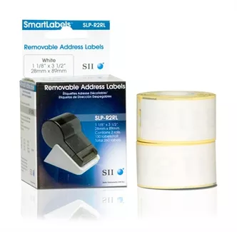 Seiko Instruments SLP-R2RL White Self-adhesive printer label