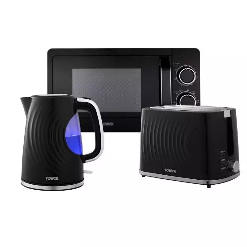 Sonar Kettle, 2 Slice Toaster & Microwave