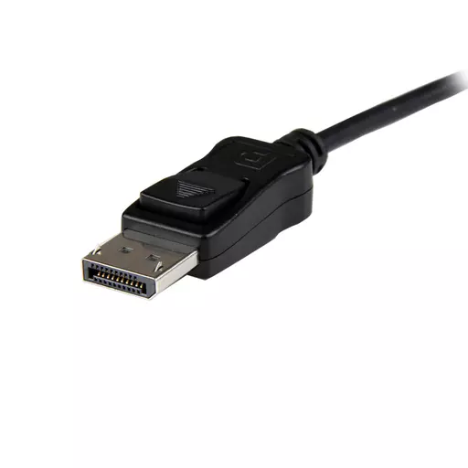 StarTech.com DisplayPort to DVI Dual Link Active Adapter - DisplayPort to DVI-D Adapter Video Converter 2560x1600 60Hz - DP 1.2 to DVI Monitor - USB Powered - Latching DP Connector