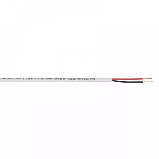 elumen8 INSTALL 2 x 0.75mm2 Speaker Cable, 100m Drum White
